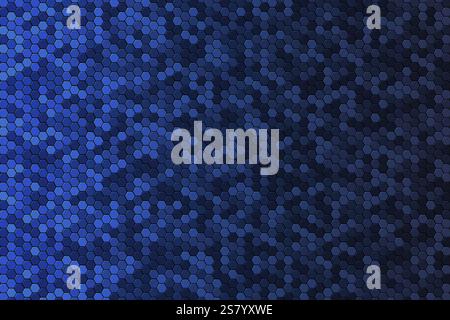 Abstract modern background hexagons texture snake scales, honeycomb gradient colors, vector template backdrop banner Stock Vector