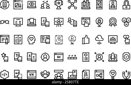 High-Quality Vector Icons Collection with Editable Stroke. Ideal for Professional and Creative Projects. Stock Vector