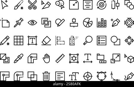 High-Quality Vector Icons Collection with Editable Stroke. Ideal for Professional and Creative Projects. Stock Vector