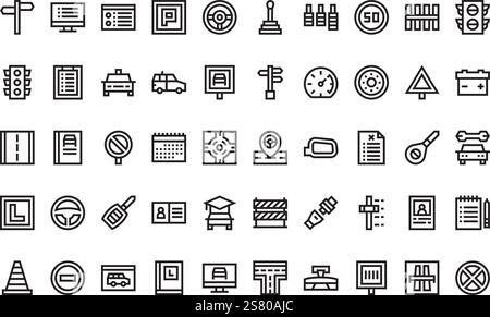 High-Quality Vector Icons Collection with Editable Stroke. Ideal for Professional and Creative Projects. Stock Vector
