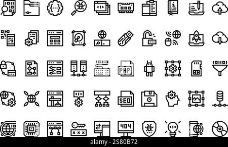 High-Quality Vector Icons Collection with Editable Stroke. Ideal for Professional and Creative Projects. Stock Vector
