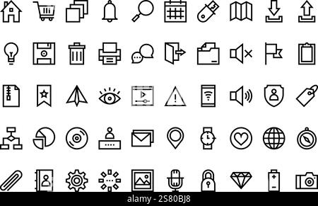 High-Quality Vector Icons Collection with Editable Stroke. Ideal for Professional and Creative Projects. Stock Vector