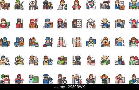 High-Quality Vector Icons Collection with Editable Stroke. Ideal for Professional and Creative Projects. Stock Vector