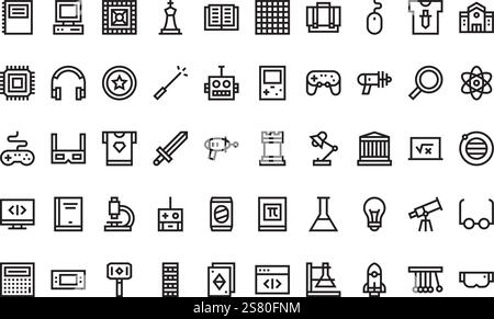 High-Quality Vector Icons Collection with Editable Stroke. Ideal for Professional and Creative Projects. Stock Vector