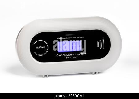 A karuotop Carbon monoxide alarm Stock Photo