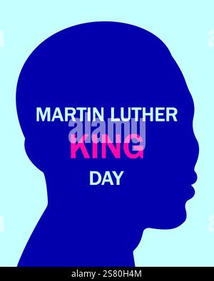 Martin Luther King day. Hand drawn. Vector illustration. Stock Vector