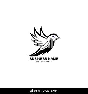 birds logo design for your business Stock Vector