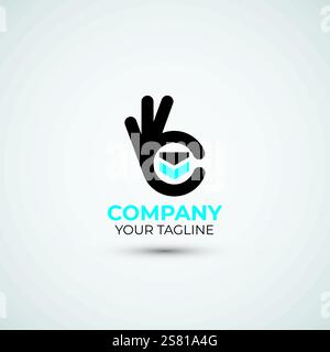 Good security shield logo design template Stock Vector