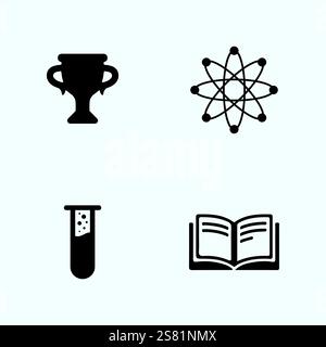 Education Logo Template vector icon illustration design Stock Vector