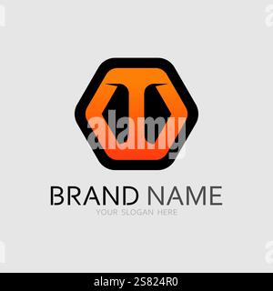 Business icon and logo design vector graphic Stock Vector