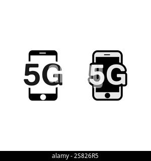 smart phone icon logo design and vector illustration Stock Vector