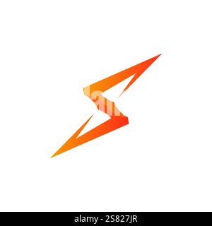 Flash Electric Logo Vector icon illustration design template. Bolt Energy Icon.electric logo flash vector bolt Stock Vector