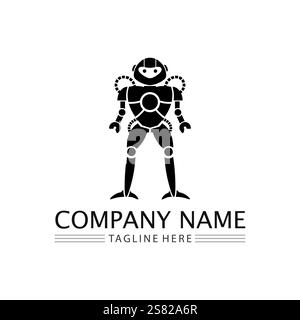 Robot icon vector illustration design Stock Vector
