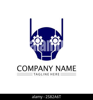 Robot icon vector illustration design Stock Vector