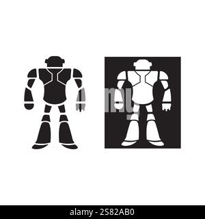 Robot icon vector illustration design Stock Vector