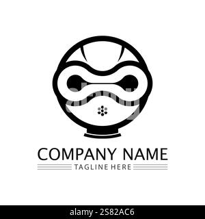 Robot icon vector illustration design Stock Vector