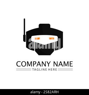 Robot icon vector illustration design Stock Vector