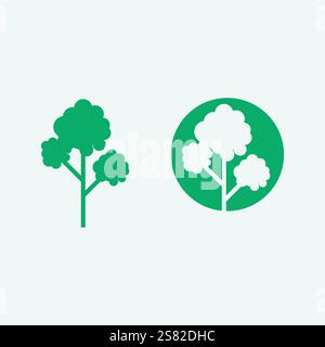leaf logo design vector for nature symbol template editable,Green leaf logo ecology nature element vector icon. Stock Vector