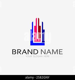Business and finance logo and Marketing logo Vector illustration  design Stock Vector