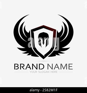 shield logo design vector,shield emblem logo template,logosymbol icon-vector Stock Vector