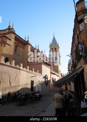 The Real Parroquia de Señora Santa Ana church in the Triana district of ...