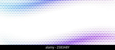 Abstract halftone background, dotted pattern backdrop, comic noise texture Stock Vector