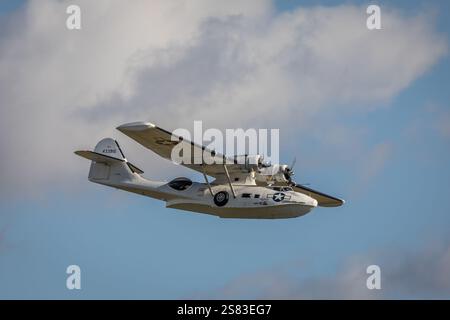 Consolidated PBY Catalina '433915', Duxford, Cambridgeshire, England, UK Stock Photo