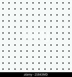 Small polka dot seamless vector pattern background retro textile fabric scrapbooking packaging. Vector illustration Stock Vector