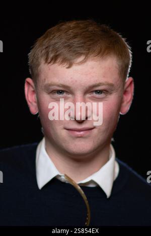 Exclusive. Clement Faveau attending the Photocall for the Lumieres de la Presse Internationale Awards 2025 in Paris, France on January 20, 2025. Photo by Aurore Marechal/ABACAPRESS.COM Stock Photo