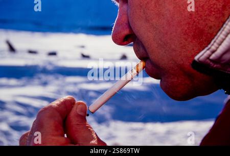 Smoker Stock Photo