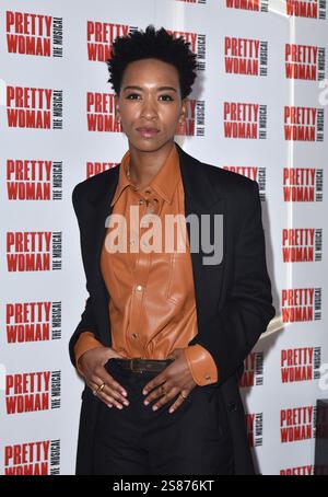 Genesis Lynea attends the Pretty Woman, The Musical Press Night t the