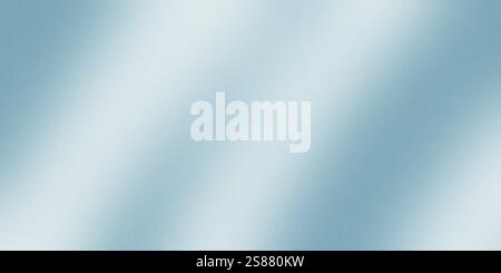 Soft gradient background with a smooth transition of blue tones complemented by a subtle noise texture Stock Photo