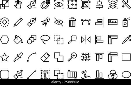 High-Quality Vector Icons Collection with Editable Stroke. Ideal for Professional and Creative Projects Stock Vector