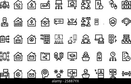 High-Quality Vector Icons Collection with Editable Stroke. Ideal for Professional and Creative Projects Stock Vector