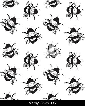 Sketch of wasp, Hand drawn illustration Stock Vector Image & Art - Alamy