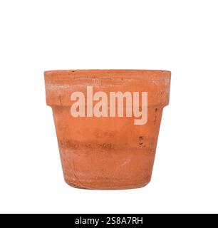 clay pot isolated on white Stock Photo - Alamy