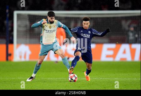 Desire Doue during the UEFA Champions League match Paris SaintGermain