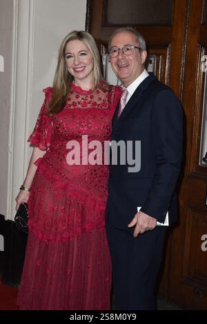 Victoria Coren Mitchell and Ben Elton attends The Upstart Crow Press