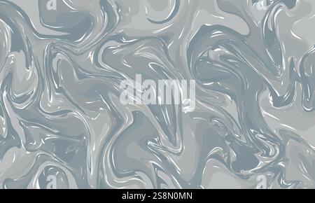Liquid dynamic gradient Color waves geometric background .Fluid marble texture set and fluid acrylic painting on canvas.Designs for covers. Stock Vector