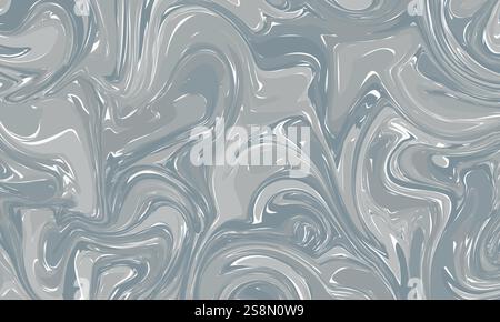 Liquid dynamic gradient Color waves geometric background .Fluid marble texture set and fluid acrylic painting on canvas.Designs for covers. Stock Vector