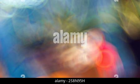 Abstract Reflections Bubble Background Design Stock Photo