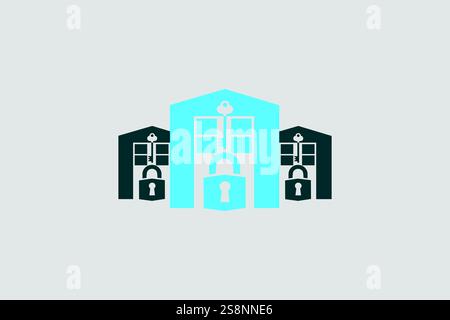 Storage Logo Design Professional & Classic Stock Vector