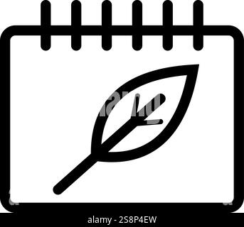 Autumn Season icon vector. Suitable for mobile apps, web apps and print media. Stock Vector