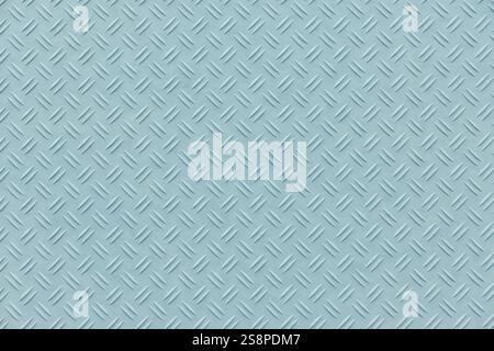 An image of a checker plate material background Stock Photo