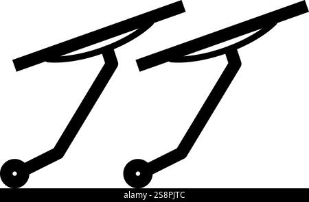 Cleaning Windshield icon vector. Suitable for mobile apps, web apps and print media. Stock Vector