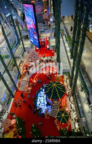 Celebrating Chinese New Year 2025 at TRX The Exchange shopping mall, Kuala Lumpur, Malaysia Stock Photo