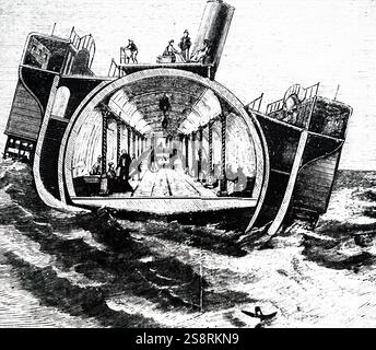 Sir Henry Bessemer (1813-1898), a British engineer and inventor ...