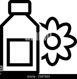 Scented Lotion icon vector. Suitable for mobile apps, web apps and print media. Stock Vector
