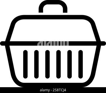 Transport Box icon vector. Suitable for mobile apps, web apps and print media. Stock Vector