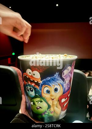 Give me that popcorn Stock Photo